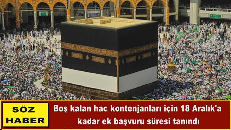 18 Aralık'a  kadar ek başvuru süresi tanındı