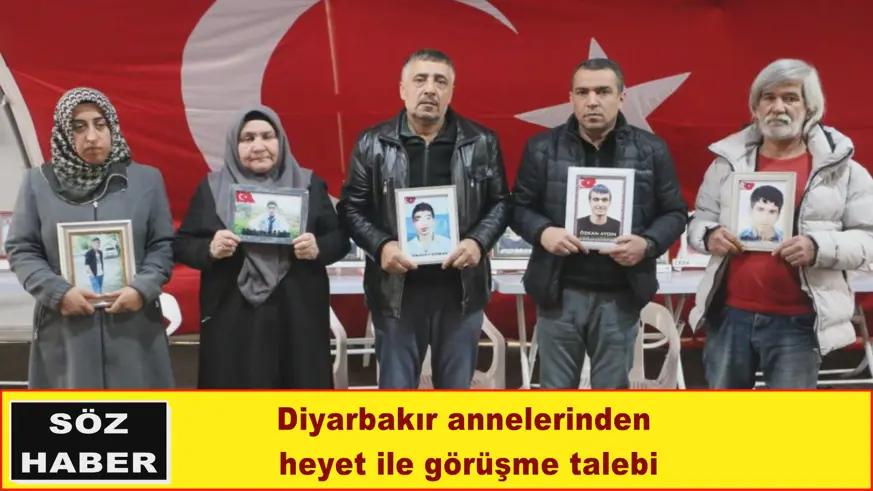 Diyarbakır annelerinden heyet ile görüşme talebi