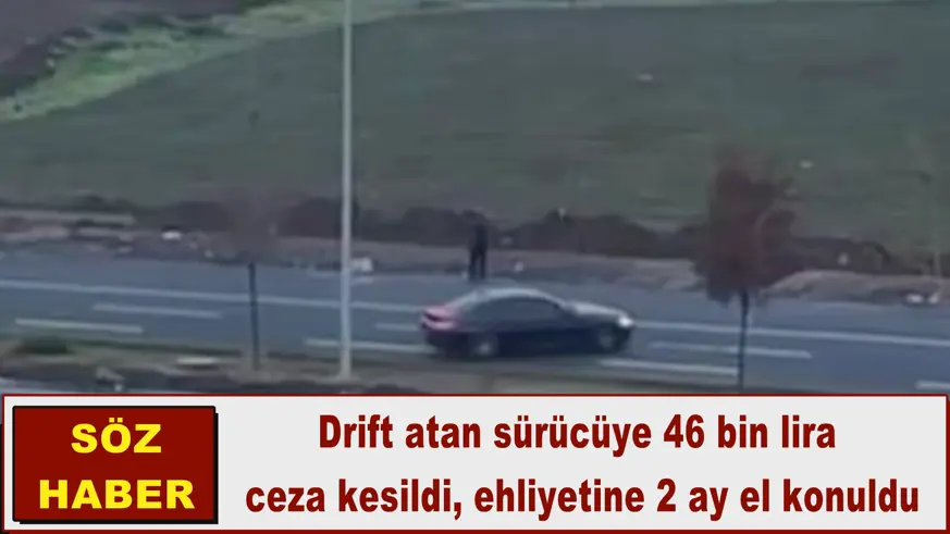 Ehliyetine 2 ay el konuldu