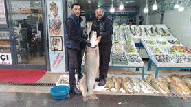 Batman’da dev turna balığı ilgi odağı oldu