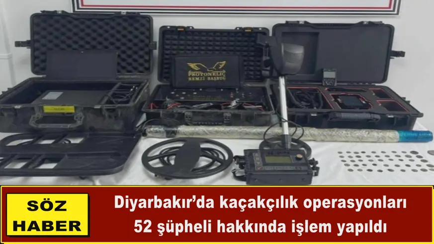 52 şüpheli hakkında işlem yapıldı