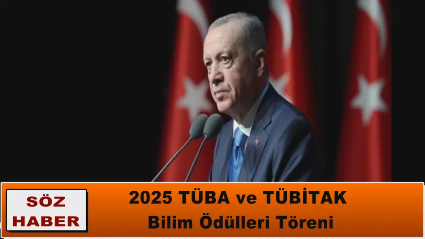 2025 TÜBA ve TÜBİTAK  Bilim Ödülleri Töreni