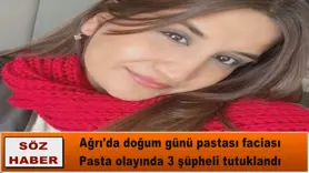 Pasta olayında 3 şüpheli tutuklandı