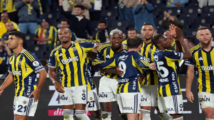 Fenerbahçe'de ilk yarı istatistikleri