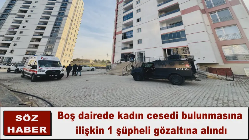 Boş dairede kadın cesedi bulunması