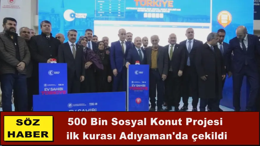 İlk kura Adıyaman'da çekildi