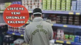 Listeye yeni ürünler eklendi