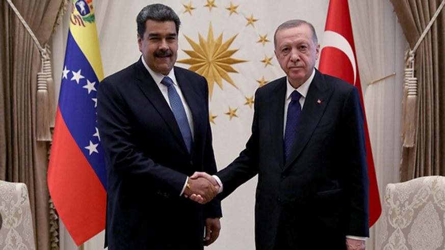 Cumhurbaşkanı Erdoğan, Maduro ile görüştü