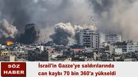 İsrail'in Gazze'ye saldırıları