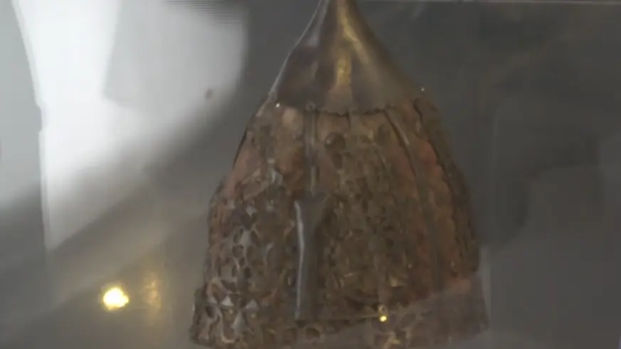 Memlük Devleti'nin son sultanının miğferi Diyarbakır'da sergileniyor