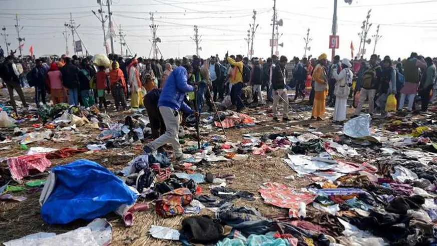 Hindu festivalinde izdiham