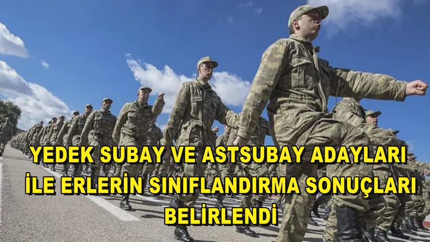 Sınıflandırma sonuçları belirlendi