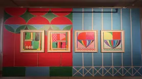 Amerikalı sanatçının resim sergisi açıldı