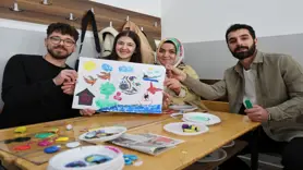 5 farklı atölyede öğrendiklerini öğrencilere aktaracak