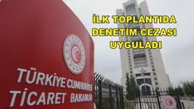 İlk toplantıda denetim cezası uyguladı