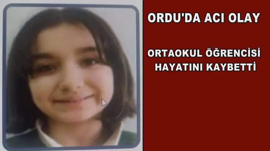 Ortaokul öğrencisi evinde hayatını kaybetti