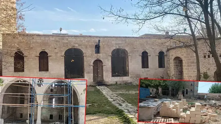 Silvan'da 3 tarihi konak, eski görünümüne kavuştu