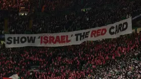 Celtic taraftarlarından İsrail'e 
