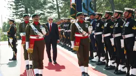 Erdoğan, Pakistan'da resmi törenle karşılandı