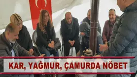 KAR, YAĞMUR ÇAMURDA NÖBET