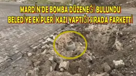 Mardin'de bomba düzeneği bulundu