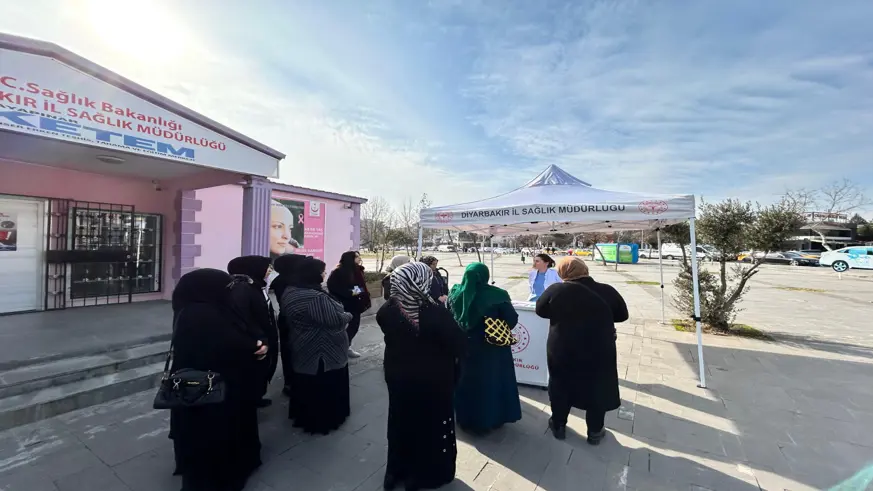 Diyarbakır'da ücretsiz kanser tarama hizmetleri sürüyor