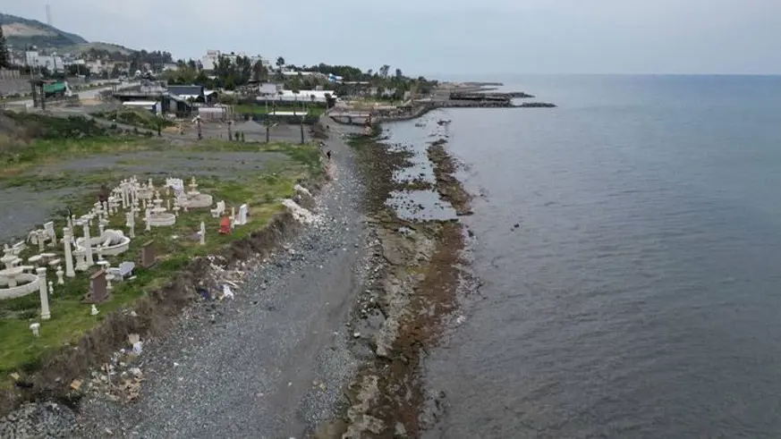 Hatay'da denizde 20 metre çekilme yaşandı