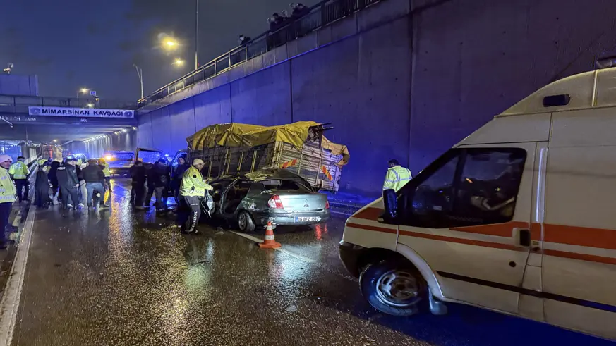 Bursa'da zincirleme trafik kazası