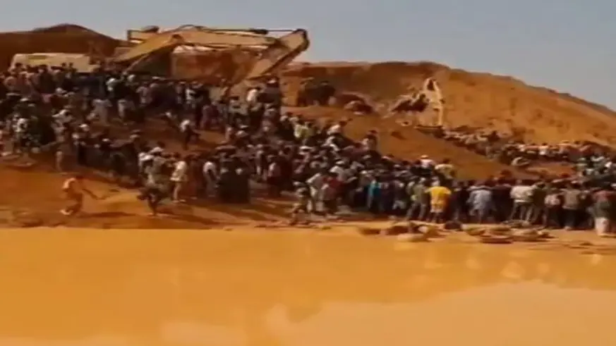 Kaçak altın madeninde göçük