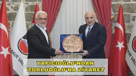 Yapıcıoğlu’ndan Zorluoğlu’na ziyaret