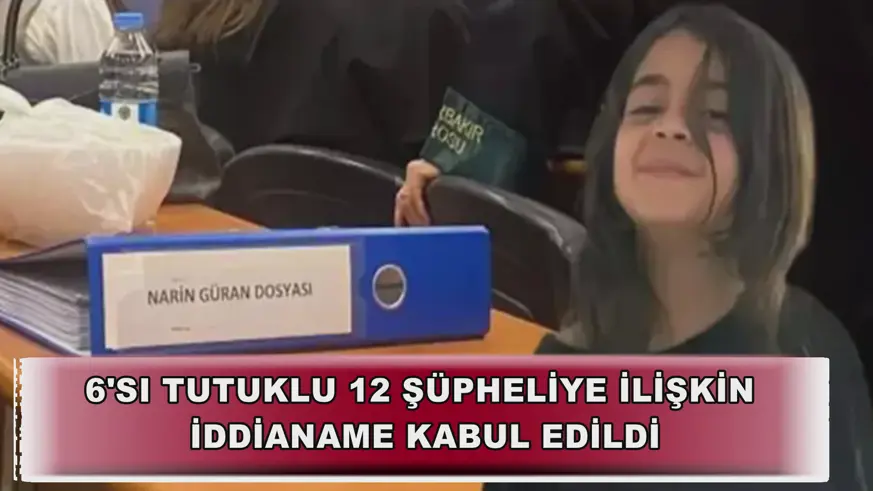 6'sı tutuklu 12 şüpheliye ilişkin iddianame kabul edildi