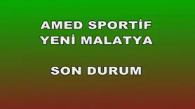 AMED SPORTİF-YENİ MALATYA
