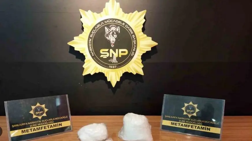 Şanlıurfa’da 1,5 kilo uyuşturucu ele geçirildi