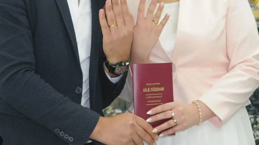 Türkiye'de geçen yıl evlenen çiftlerin sayısı