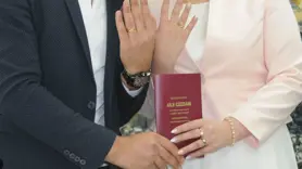 Türkiye'de geçen yıl evlenen çiftlerin sayısı