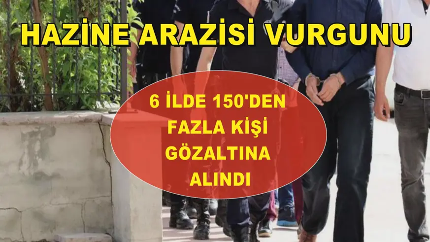 HAZİNE ARAZİSİ VURGUNU!