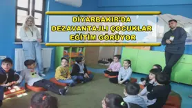 Diyarbakır’da dezavantajlı çocuklar eğitim görüyor