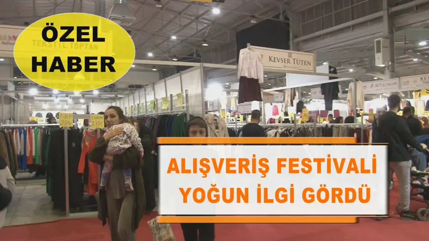 Alışveriş festivali yoğun ilgi gördü