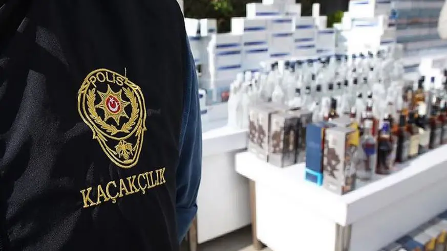 Sahte içki operasyonunda 10 şüpheli yakalandı