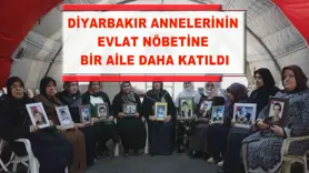 Diyarbakır annelerinin evlat nöbetine bir aile daha katıldı