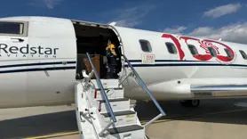 Ambulans uçak 3 aylık bebek için havalandı