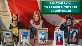 Ramazan ayını evlat nöbeti tutarak geçiriyorlar