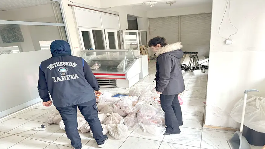 Son kullanma tarihi geçen 278 kg ete el konuldu