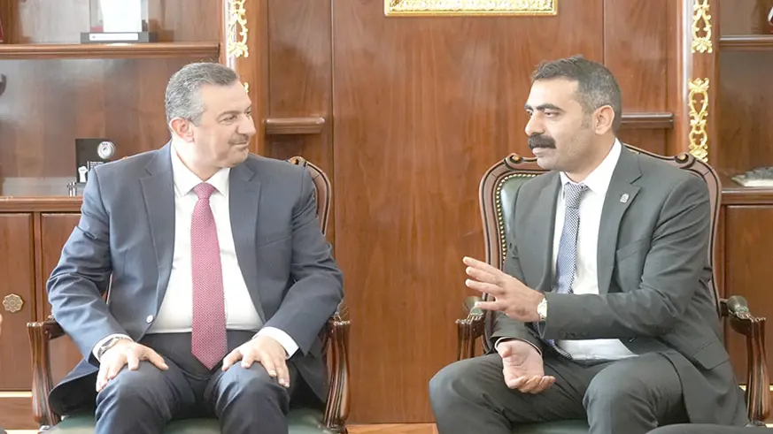 Süleymaniye Valisi Diyarbakır’da