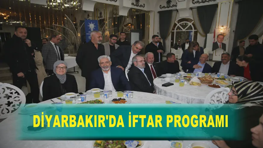 Diyarbakır'da iftar programı