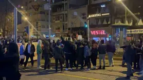 Eylemlerden sonra 14 şahıs gözaltına alındı