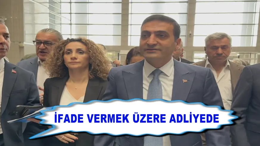 İfade vermek üzere adliyede