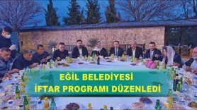 Eğil Belediyesi iftar programı düzenledi