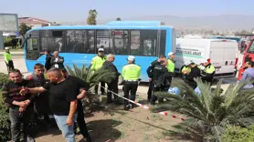 Özel halk otobüsünün çarptığı yaya öldü