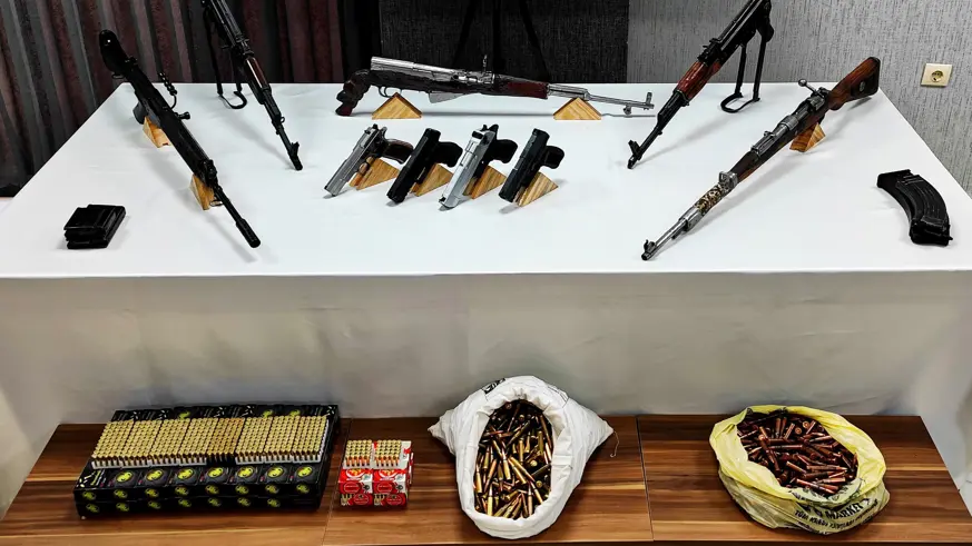 Şanlıurfa'da silah kaçakçılığı operasyonu